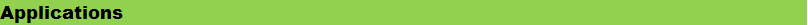 product-1-1 applications